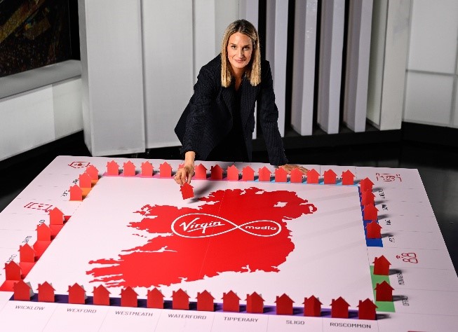 Virgin Media’s Superfast broadband is now available nationwide and in more Irish homes and businesses than any other provider 