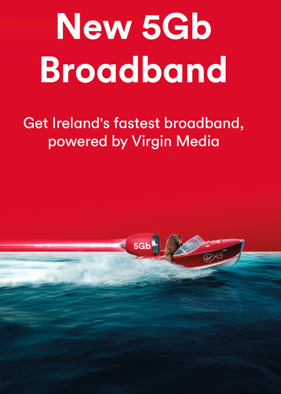 Value pack. €60 a month. 500Mb Broadband, Streaming TV, Multiroom TV Box and Sky Sports.