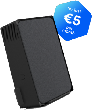 WiFi pod for just €5 per month.