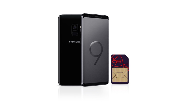 Mobile Phone and a Virgin Media SIM